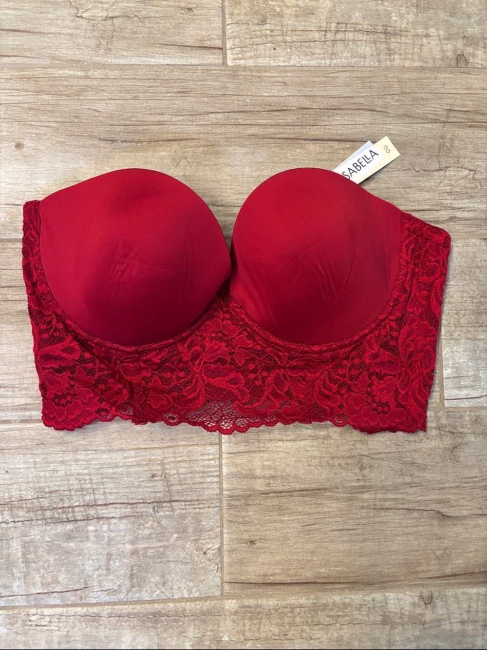 Cosabella Jhansi Bustier Featuring Molded Cups And Lace Detail